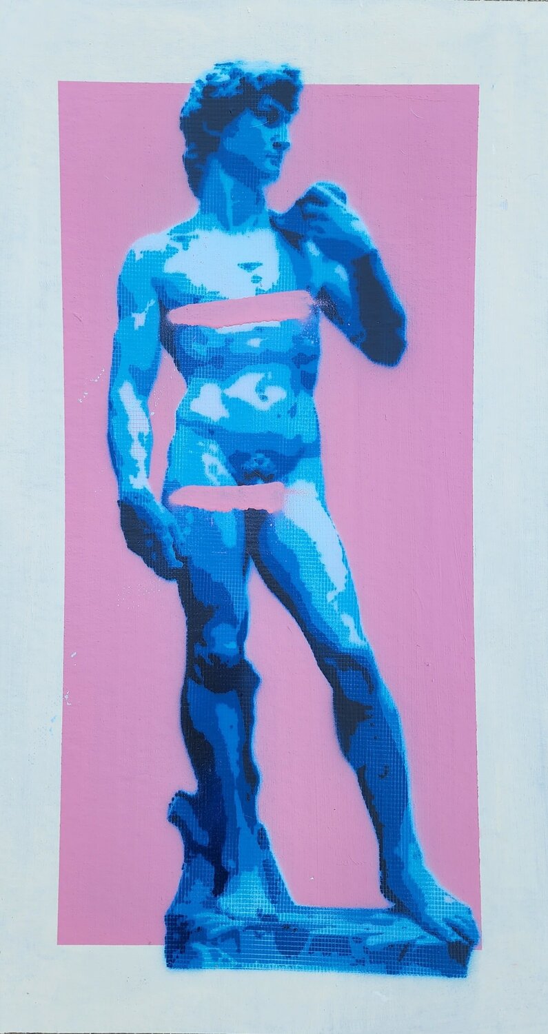 David MRSN Original painting for sale