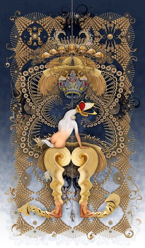 Amphybia the Froggish Lassy van JT Burke, Afdruk te koop op Singulart