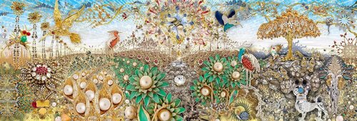 Beautiful Day in the Park by JT Burke, 회화 for Sale on Singulart