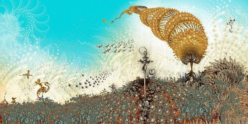Beautiful Landscape II - Homecoming by JT Burke, Painting for Sale on Singulart