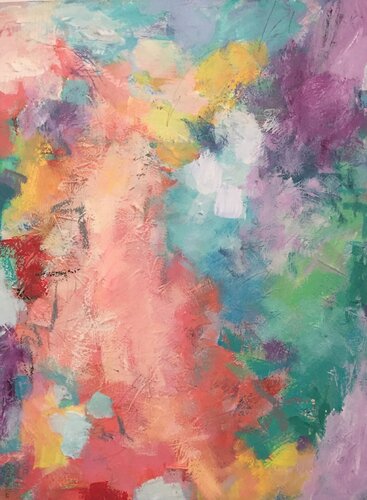 Stuck on a Plane de Katie Willes, Pintura a la venta en Singulart