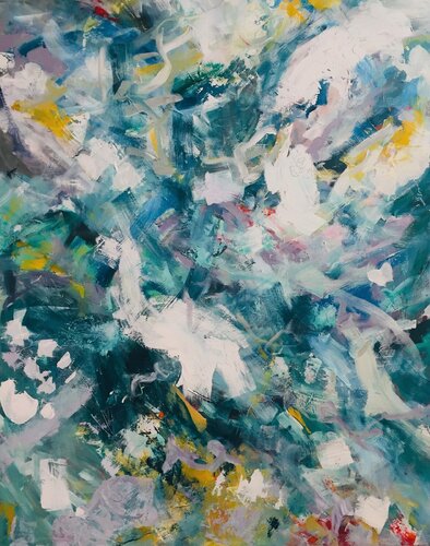 Not All Skies are Blue de Katie Willes, Pintura a la venta en Singulart