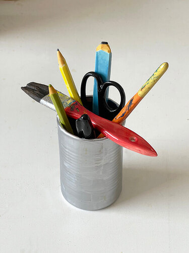 Pencils 2 by Kevork Cholakian, Painting for Sale on Singulart