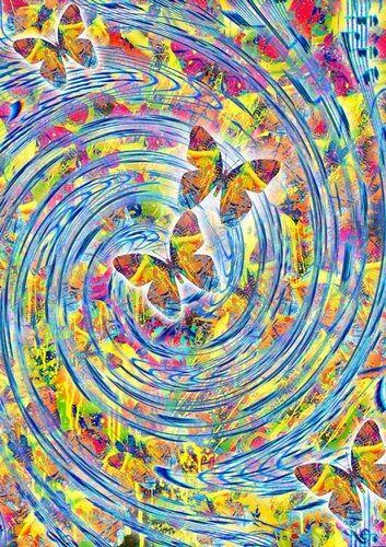 Nature's Symphony di Gerrie Lewis, Pittura in vendita su Singulart