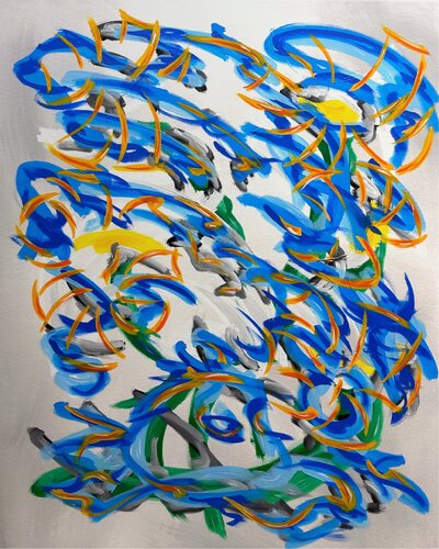 Permanent invitations van Felix Hilber, Schilderij te koop op Singulart