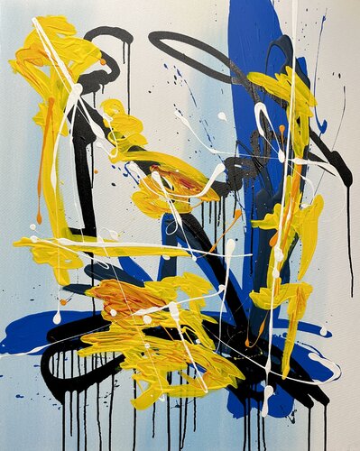 Subway fun van Felix Hilber, Schilderij te koop op Singulart