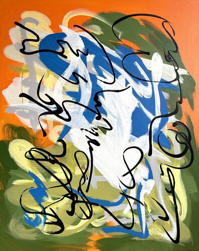 Urban Jungle van Felix Hilber, Schilderij te koop op Singulart