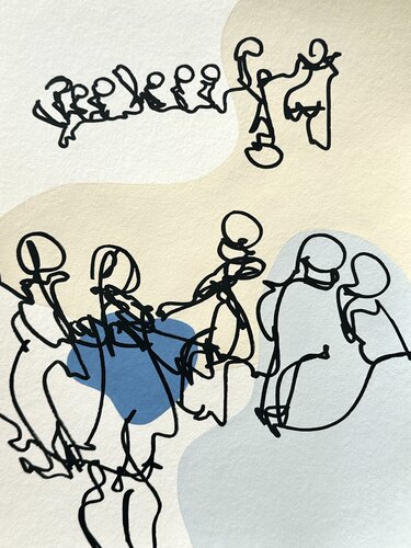 Rich in tradition by Felix Hilber, Painting for Sale on Singulart