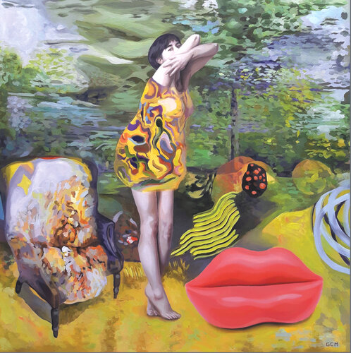 I don't say another word di Gabriel Cristian Matei, Pittura in vendita su Singulart