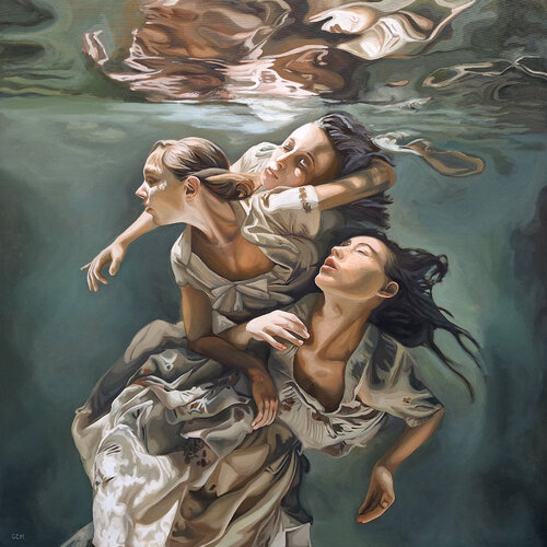 With every breath, I see you di Gabriel Cristian Matei, Pittura in vendita su Singulart