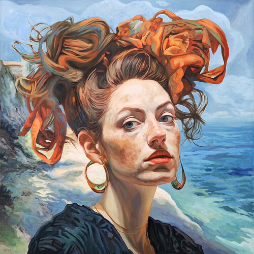 What does love mean to you? di Gabriel Cristian Matei, Pittura in vendita su Singulart