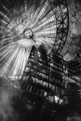 Modern architectural buildings in berlin. von ihsan Okur, Digital kaufen auf Singulart