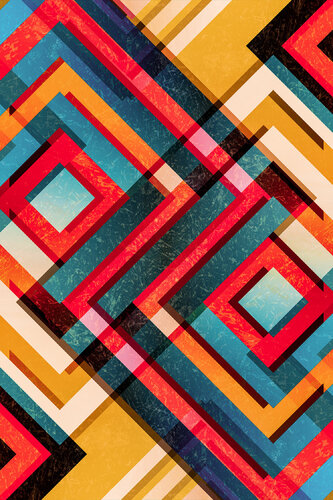 Abstract geometry 0008. di ihsan Okur, Digitale in vendita su Singulart