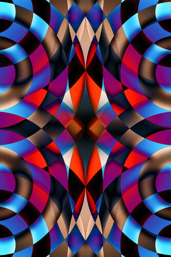 Abstract geometry 0013. by ihsan Okur, Digital for Sale on Singulart