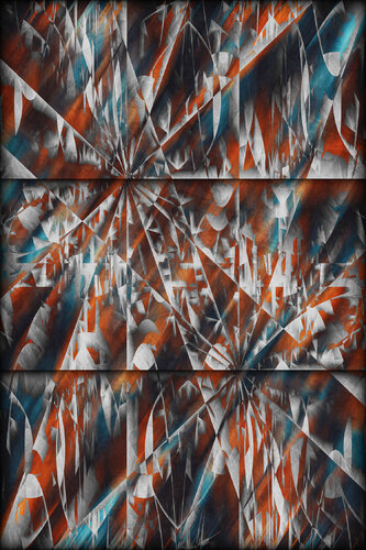 Abstract scattering. 0022. von ihsan Okur, Digital kaufen auf Singulart