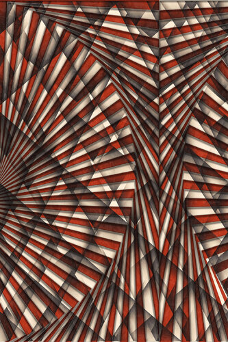 Dynamic lines and semicircles. van ihsan Okur, Digitaal te koop op Singulart