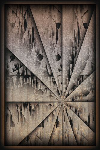 Abstract scattering. 0023. Sepia von ihsan Okur, Digital kaufen auf Singulart