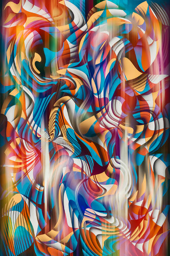 Abstract 0056. van ihsan Okur, Digitaal te koop op Singulart