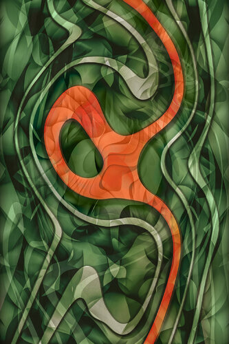 Abstract 0068. by ihsan Okur, Digital for Sale on Singulart