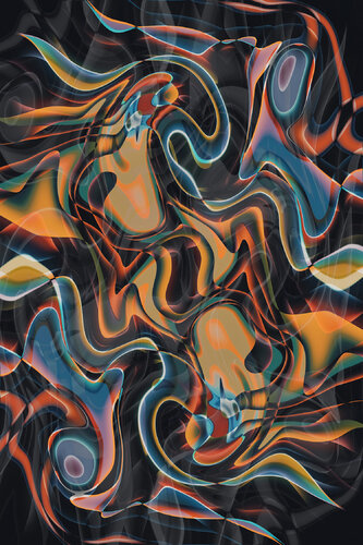 Abstract 0120. de ihsan Okur, Digital a la venta en Singulart