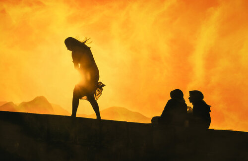 Travelers of the Golden Time. par ihsan Okur, Photographie en vente sur Singulart