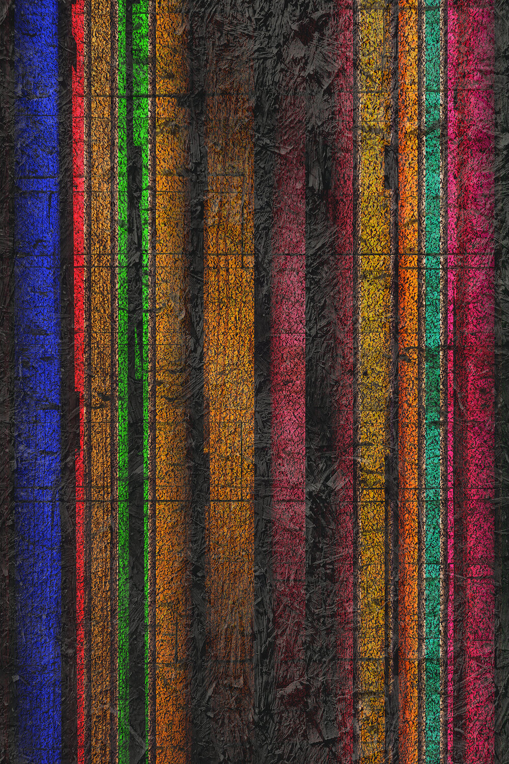 Abstract colorful lines . 0016. ihsan Okur