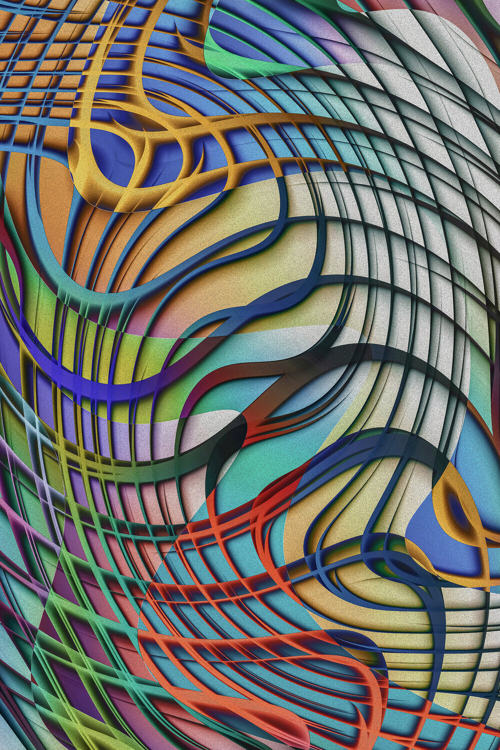 Abstract 0072. ihsan Okur Digitale in vendita