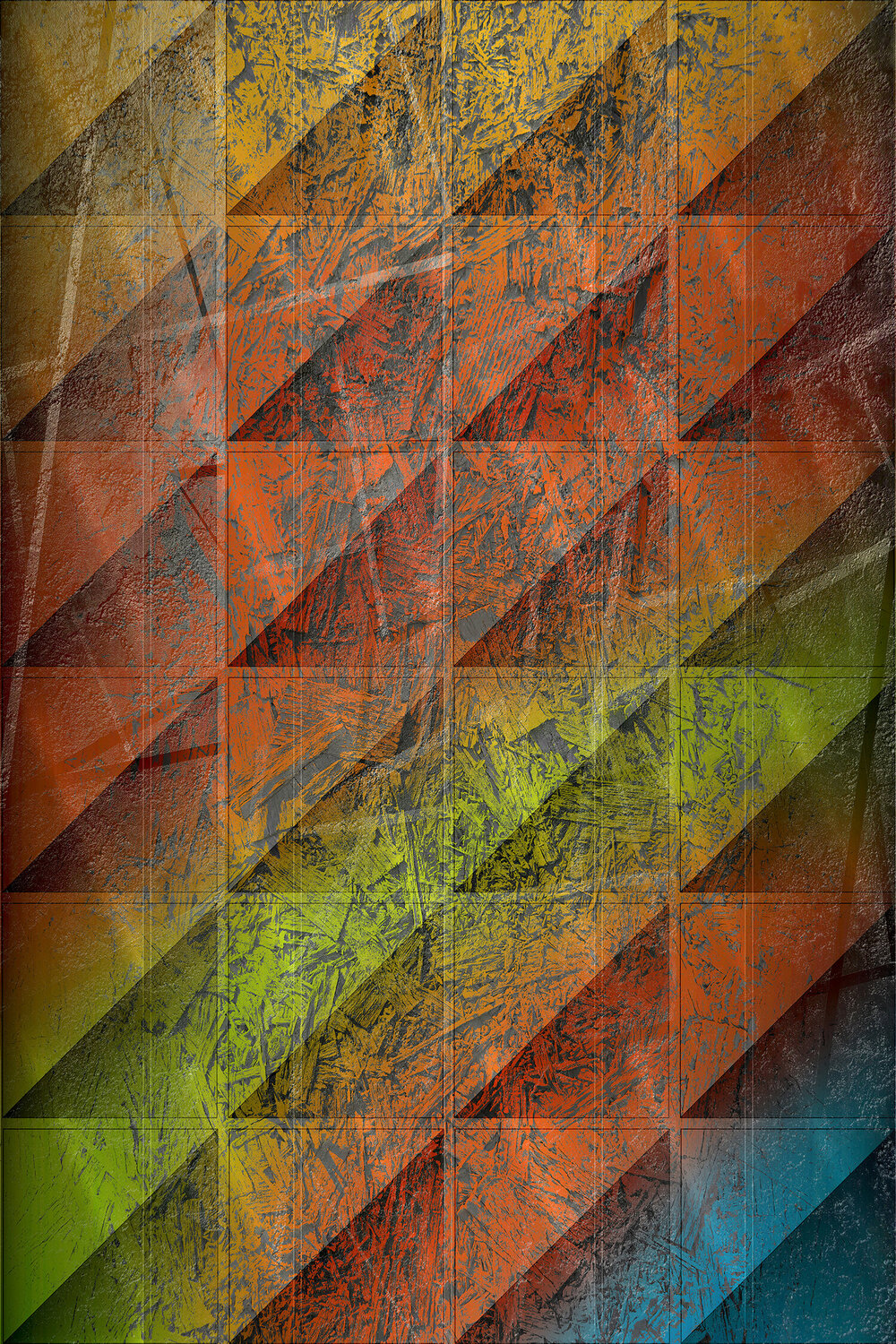 Abstract 0078. ihsan Okur Digital for sale
