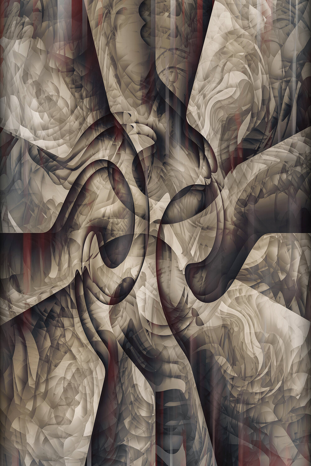 Abstract 0082. ihsan Okur Digital for sale