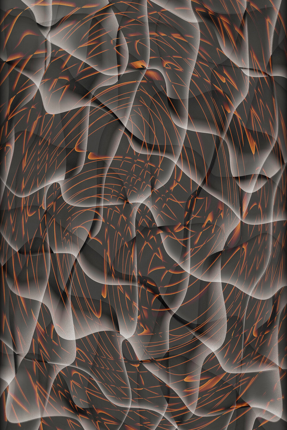 Abstract 0088. ihsan Okur Digital for sale