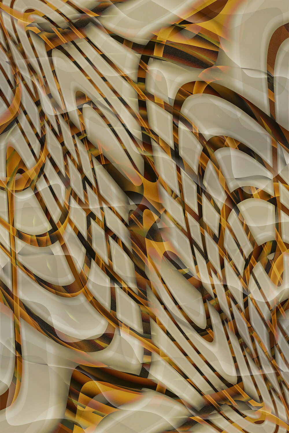 Abstract 0095. ihsan Okur Digital for sale