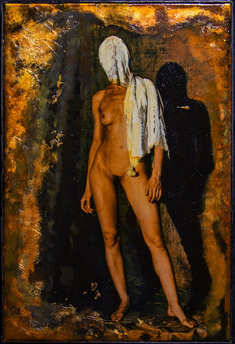 Gegebene Kriegerin di Stephan Joachim, Pittura in vendita su Singulart