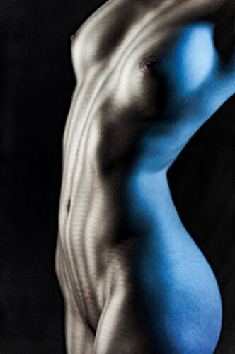Torso Blau by Stephan Joachim, Photography for Sale on Singulart