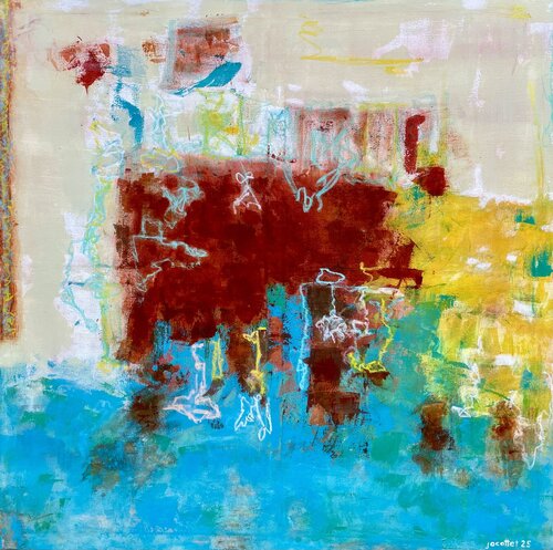 Absolutely van Denise Jacottet, Schilderij te koop op Singulart