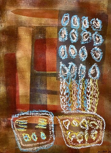 Harvest van Denise Jacottet, Schilderij te koop op Singulart