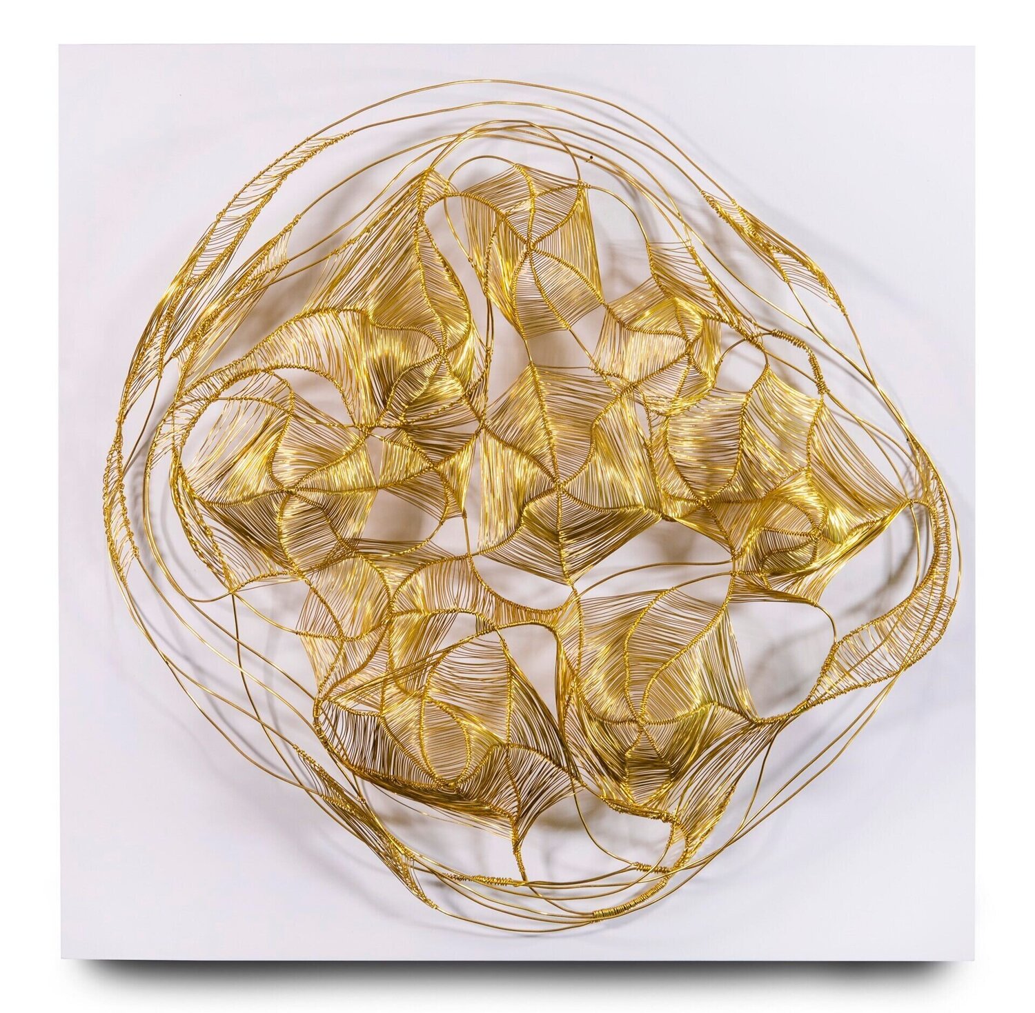 Walk Slowly - Nest in Gold 1 Kyong Boon Oh
