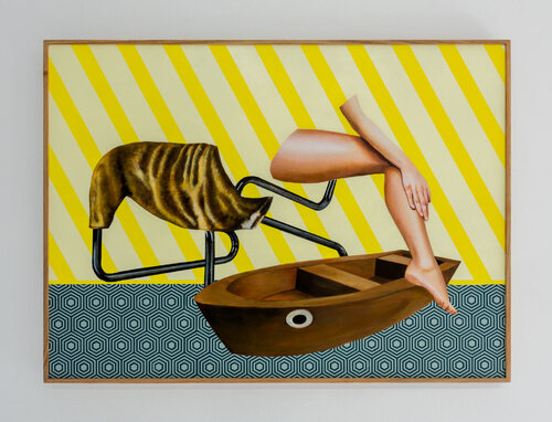 Non-conceptual intersections  von Sulette van der Merwe, Malerei kaufen auf Singulart