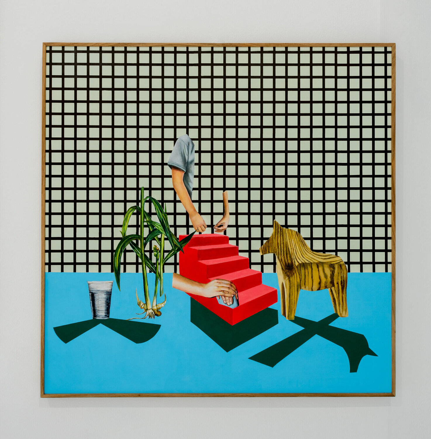 The immediacy of dizziness Sulette van der Merwe Originalgemälde zu verkaufen