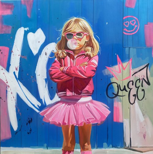 Million Dollar Baby by Mariia Kotiuzhynska, Painting for Sale on Singulart