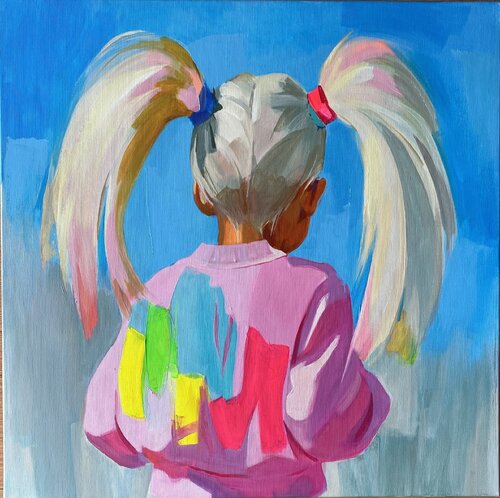 Follow me von Mariia Kotiuzhynska, Malerei kaufen auf Singulart