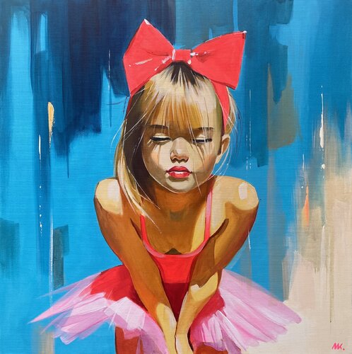 Little Star par Mariia Kotiuzhynska, Peinture en vente sur Singulart