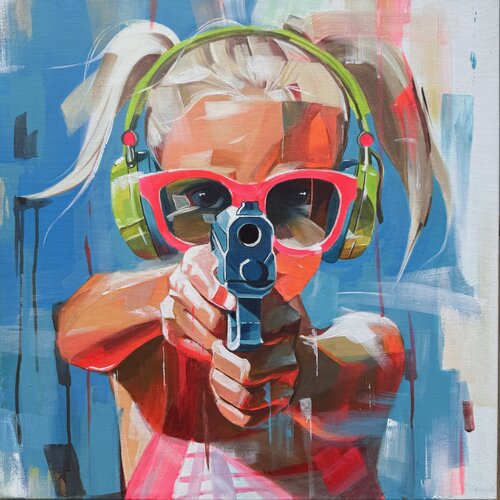 Trick or treat von Mariia Kotiuzhynska, Malerei kaufen auf Singulart