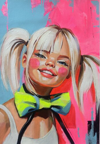 Pop Joy von Mariia Kotiuzhynska, Malerei kaufen auf Singulart