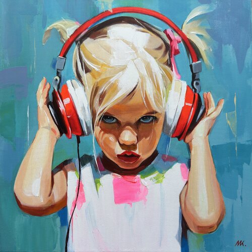 Feel the look van Mariia Kotiuzhynska, Schilderij te koop op Singulart