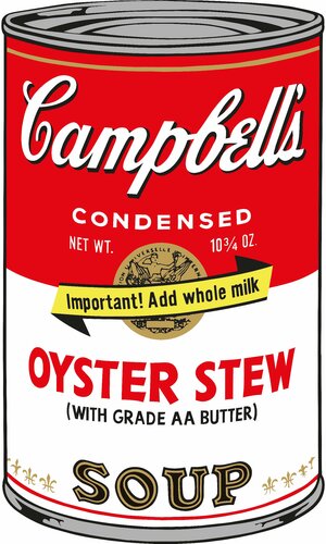 Soup Can (Oyster Stew) by Sunday B. Morning, Print for Sale on Singulart