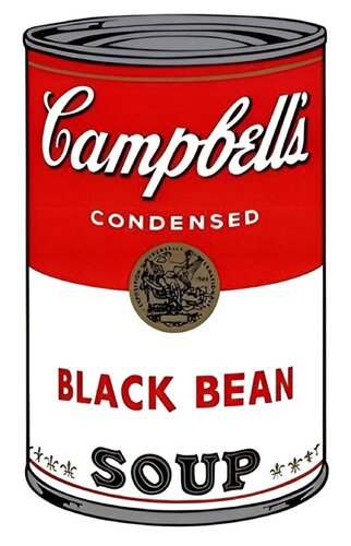 Soup Can Series 1 Black Bean Soup by Sunday B. Morning, Print for Sale on Singulart