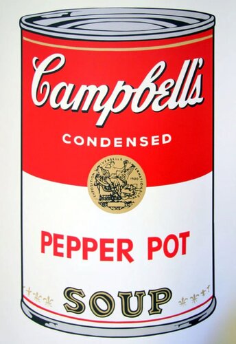 Soup Can Series 1 Black Pepper Pot Soup by Sunday B. Morning, Print for Sale on Singulart