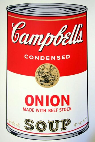 Soup Can Series 1 Onion Soup van Sunday B. Morning, Afdruk te koop op Singulart