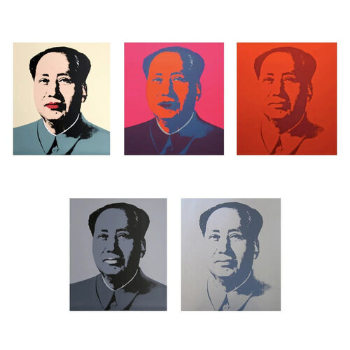 Andy Warhol - Mao van Sunday B. Morning, Afdruk te koop op Singulart