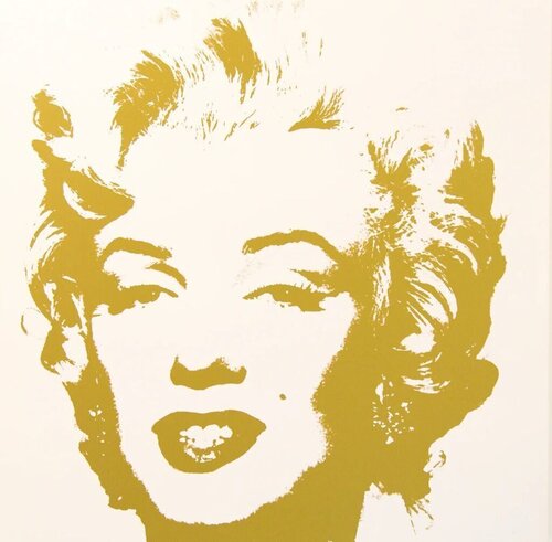 Golden Marilyn Monroe (Sunday B. Morning) by Sunday B. Morning, Print for Sale on Singulart